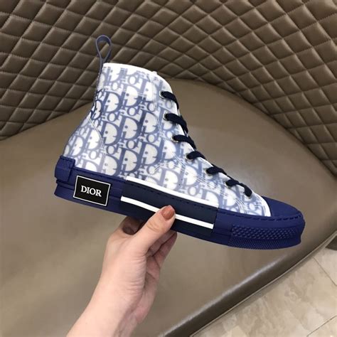 dior shoes high top blue|dior shoes women high top.